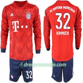 FC Bayern München Dres Joshua Kimmich 32 Dječji Domaći 2018/19 Dugim Rukavima
